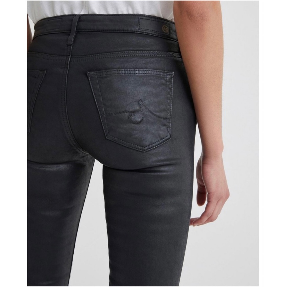 AG Super Skinny Legging Ankle in Leatherette 25R - Picture 4 of 14